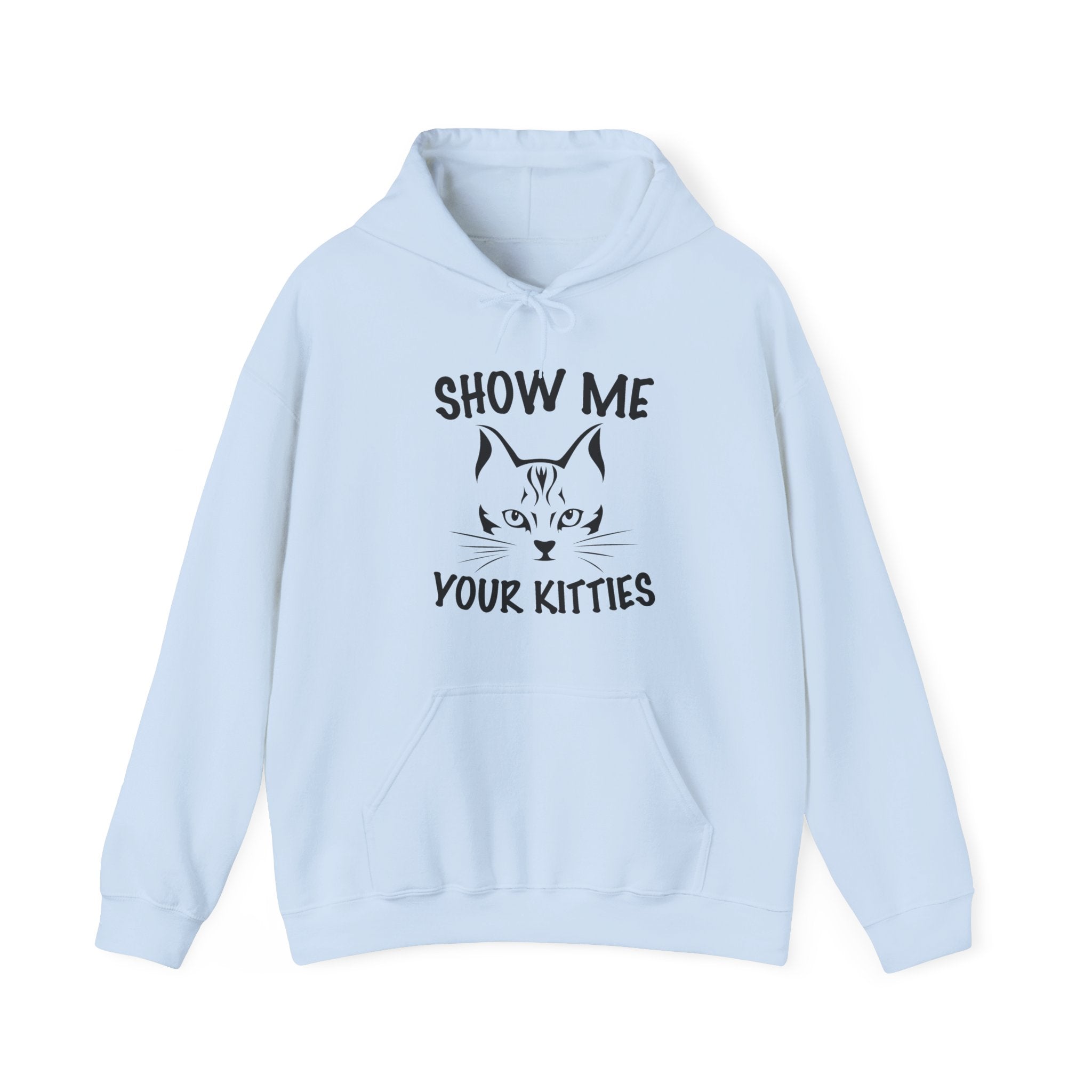 Show Me All Your Kitties Unisex Heavy Blend Hooded Sweatshirt