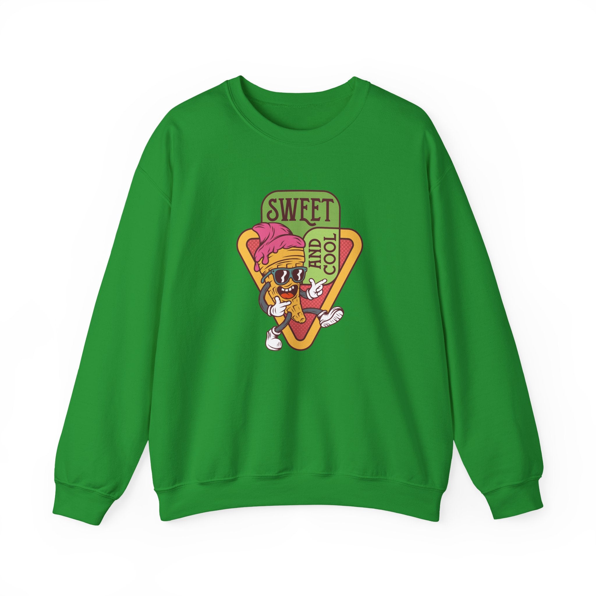 Sweet And Cool Ice Cream Unisex Heavy Blend Crewneck Sweatshirt