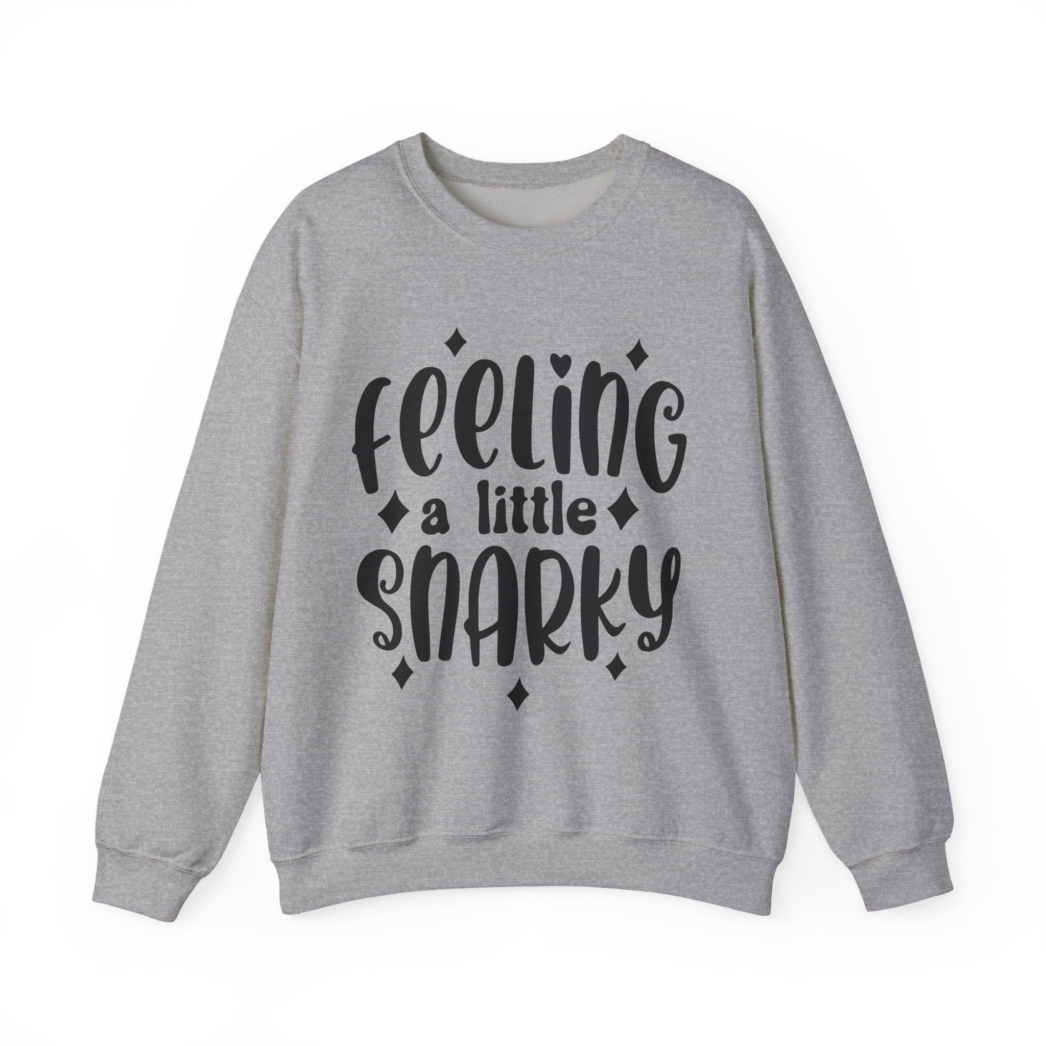 Feeling A Little Sharky Unisex Heavy Blend Crewneck Sweatshirt