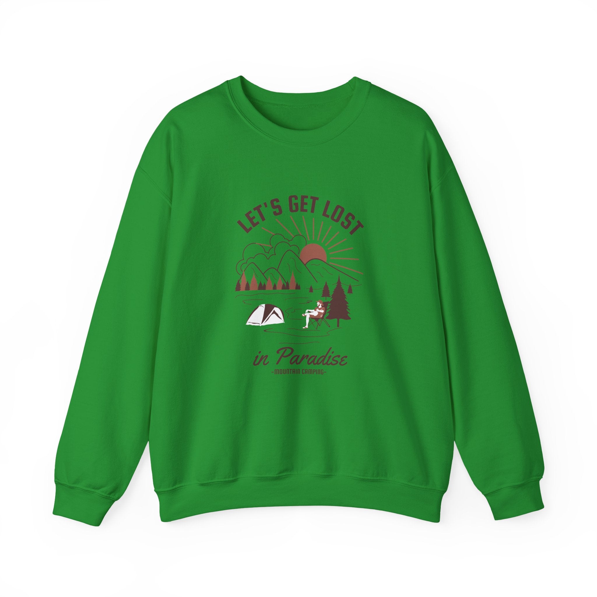 Lets Get Lost In Paradise Unisex Heavy Blend Crewneck Sweatshirt