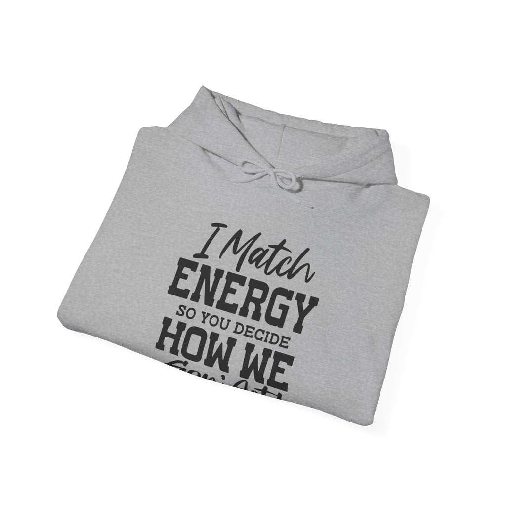 I Match Energy Unisex Heavy Blend Hooded Sweatshirt for Ultimate Comfort