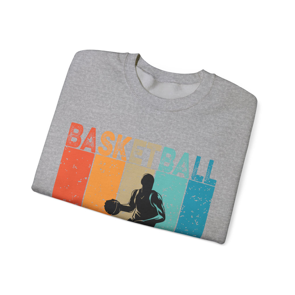 Basketball Man Unisex Heavy Blend Crewneck Sweatshirt for Ultimate Comfort