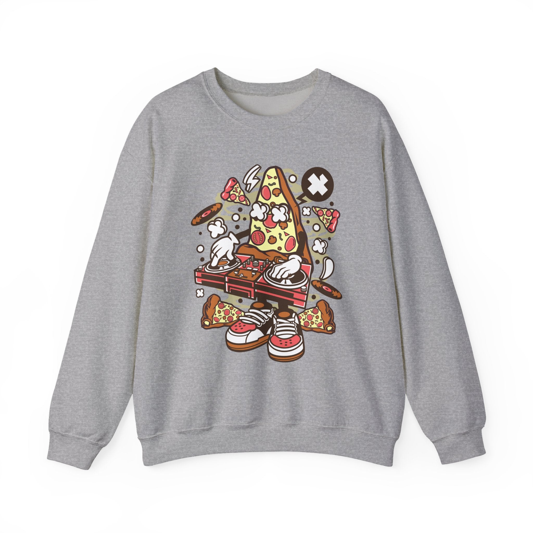 Dj King Card Unisex Heavy Blend Crewneck Sweatshirt for Ultimate Comfort