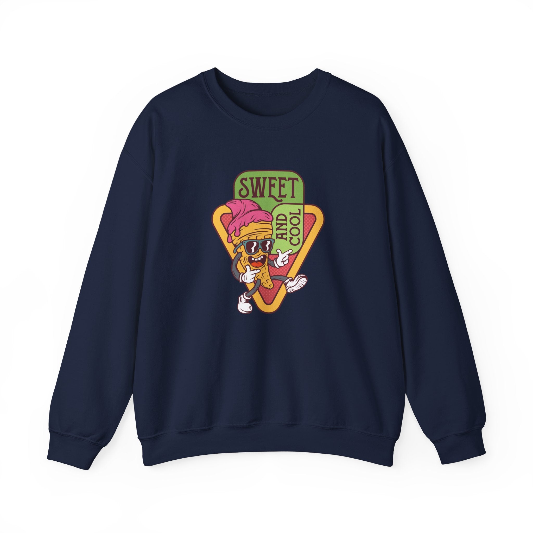 Sweet And Cool Ice Cream Unisex Heavy Blend Crewneck Sweatshirt