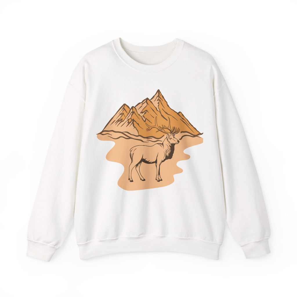 Mountain 2 Unisex Heavy Blend Crewneck Sweatshirt for Ultimate Comfort and Style