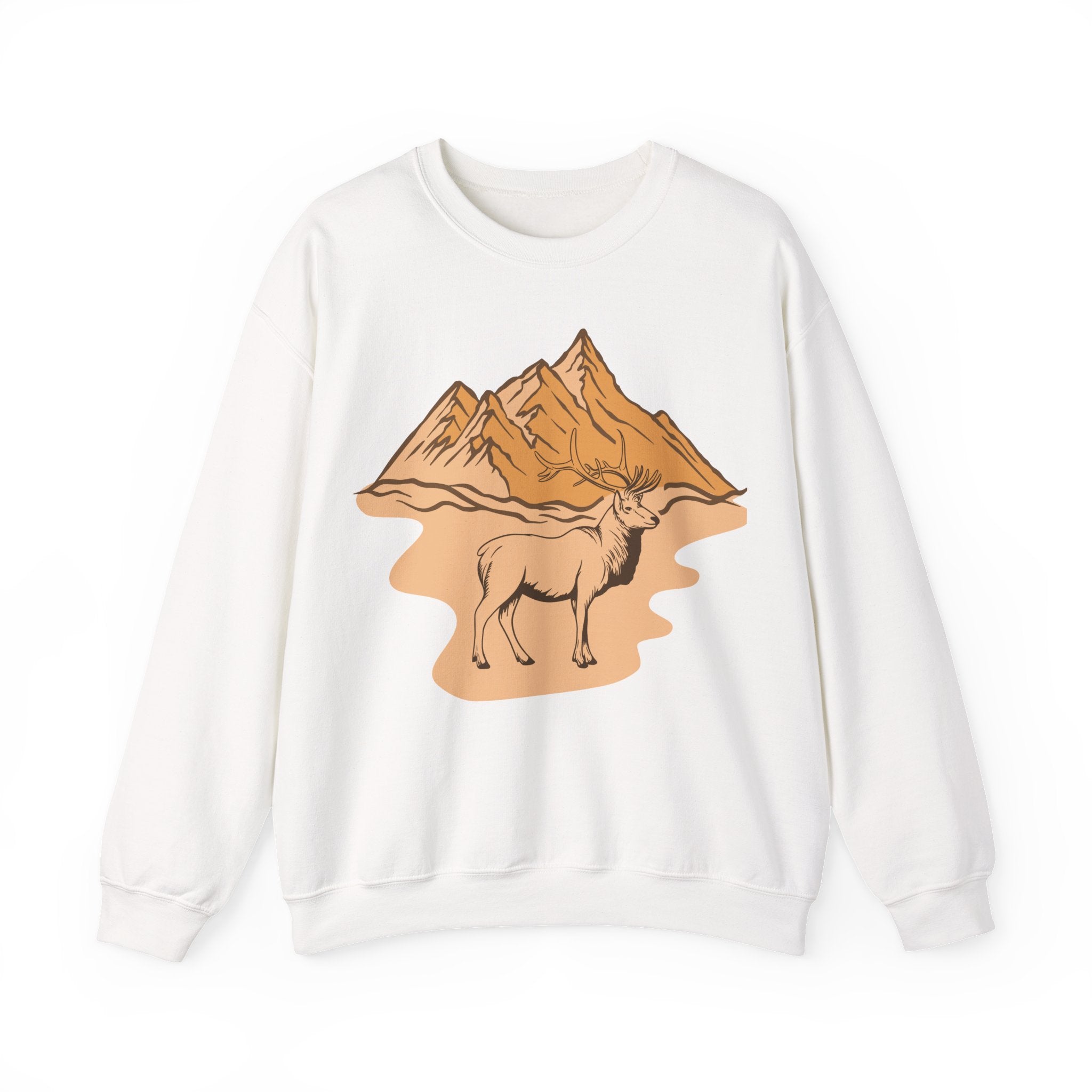 Mountain 2 Unisex Heavy Blend Crewneck Sweatshirt for Ultimate Comfort