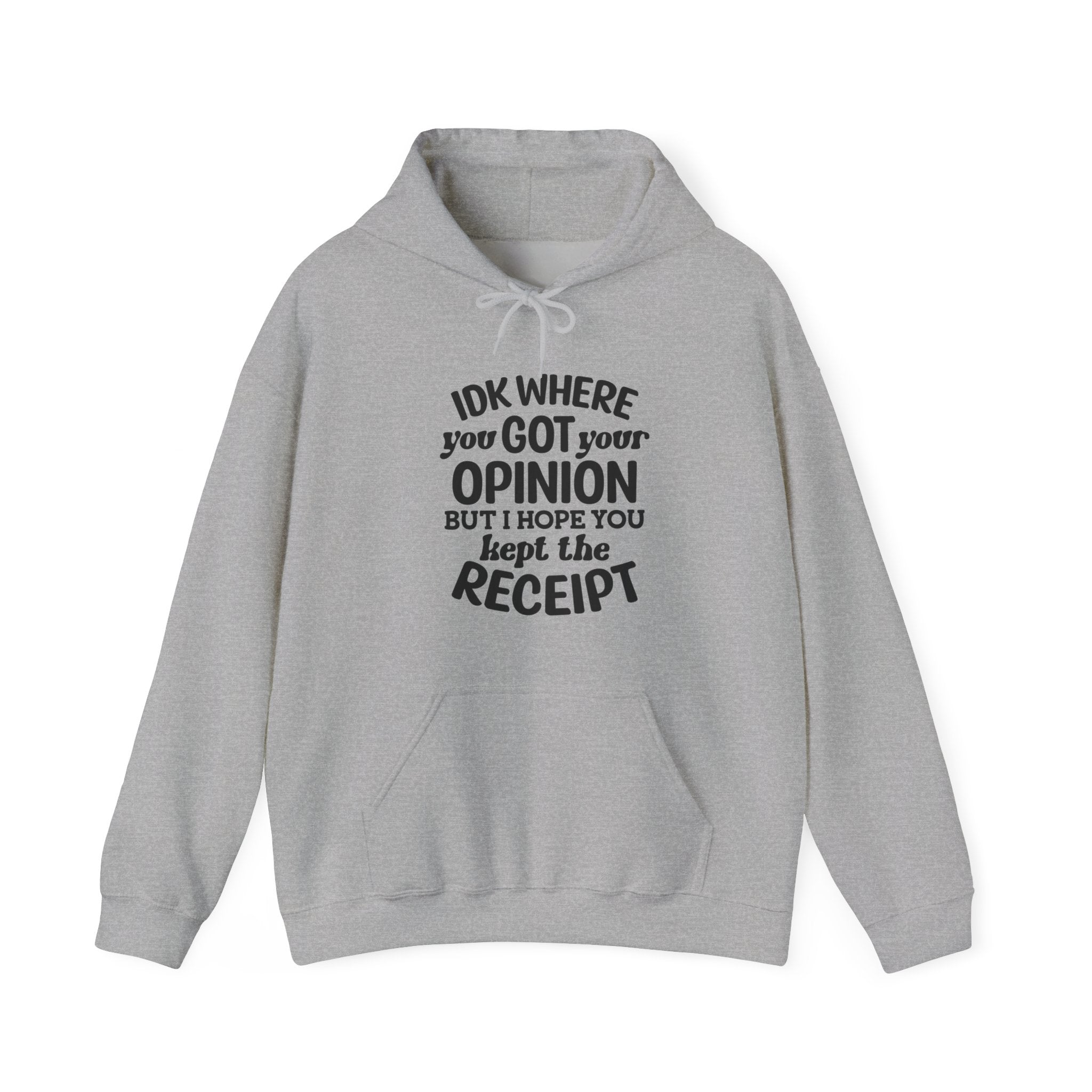 IDK Where You Got Unisex Heavy Blend Hooded Sweatshirt for Ultimate Comfort and Warmth