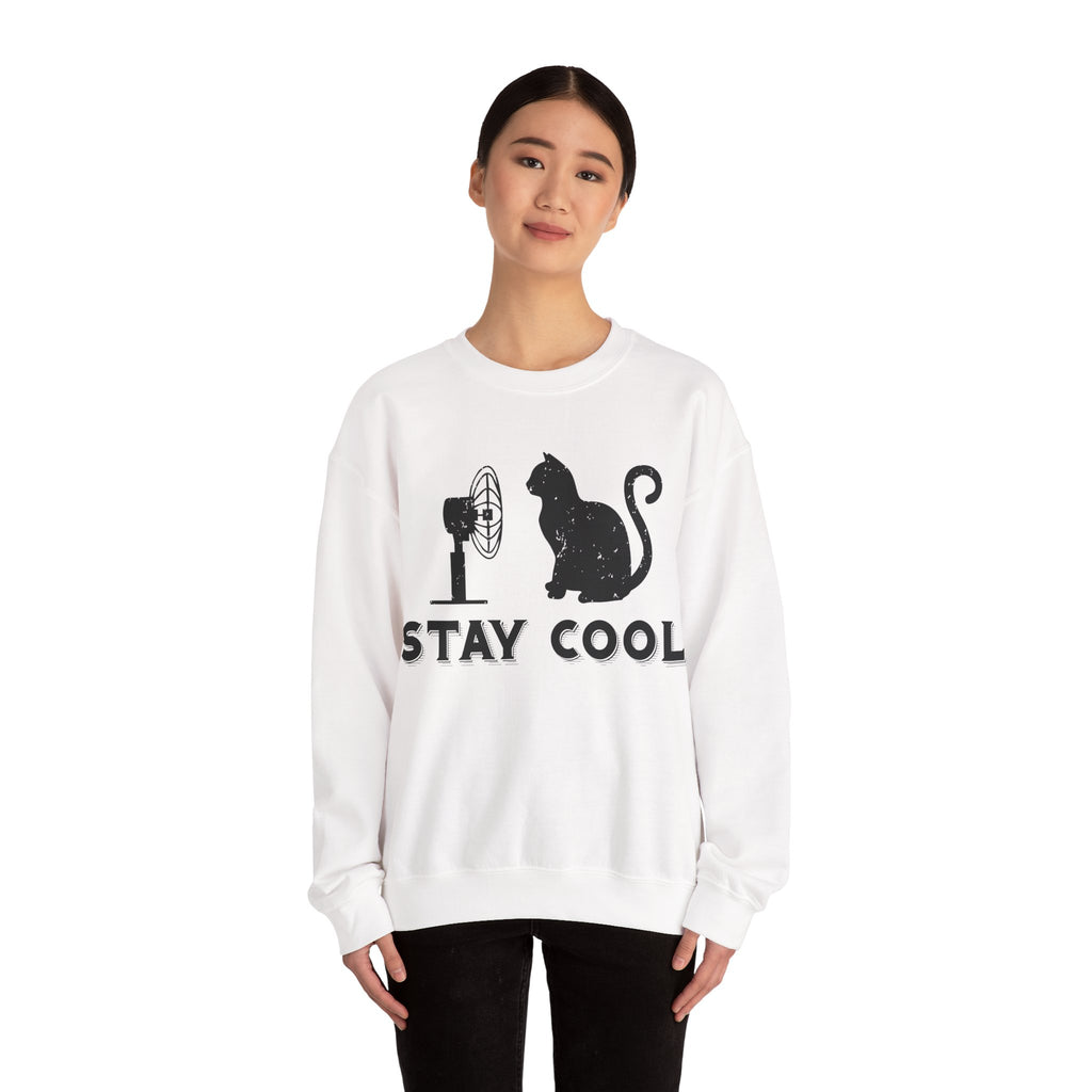 Stay Cool Unisex Heavy Blend Crewneck Sweatshirt for Ultimate Comfort