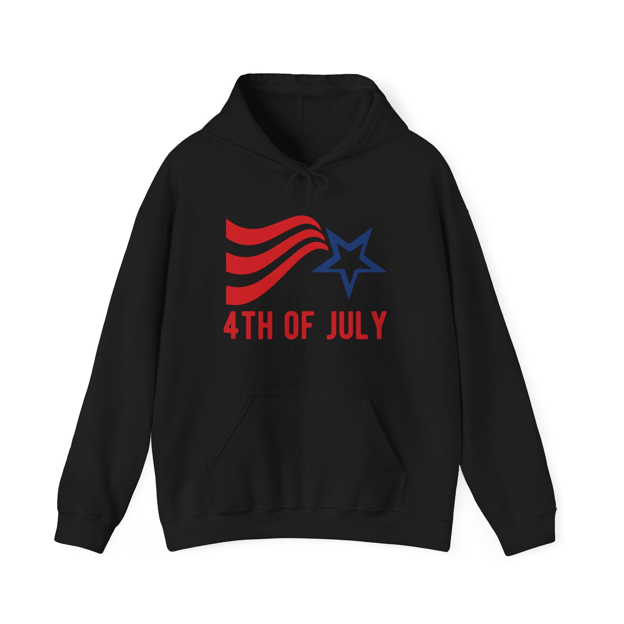 4th Of July Unisex Heavy Blend Hooded Sweatshirt With Kangaroo Pocket