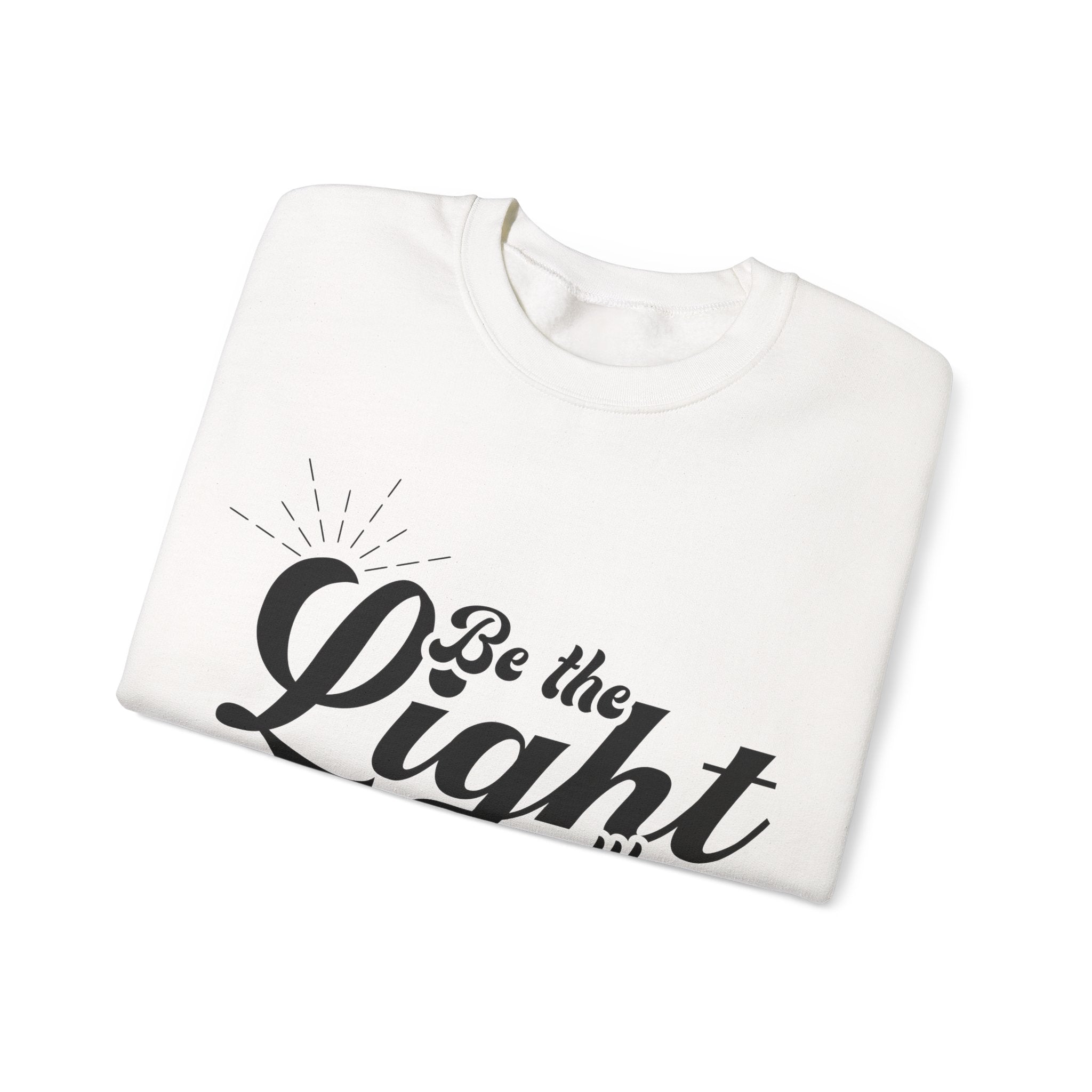 Be The Light Mathew 5 14 Unisex Heavy Blend Crewneck Sweatshirt
