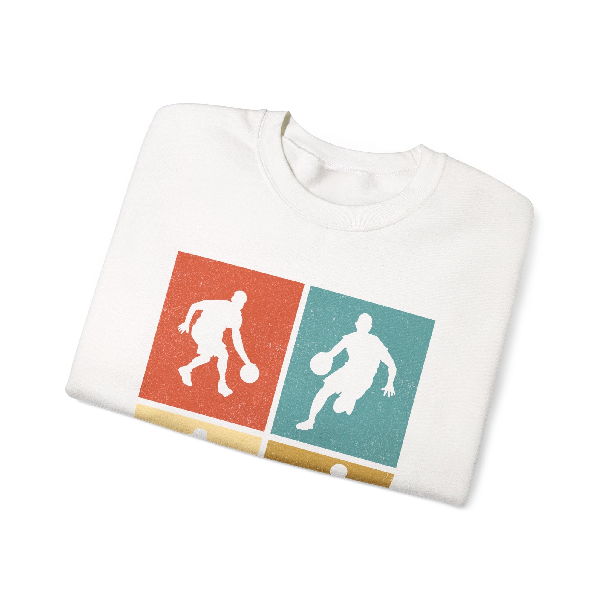 Different Basketball Positions Unisex Heavy Blend Crewneck Sweatshirt