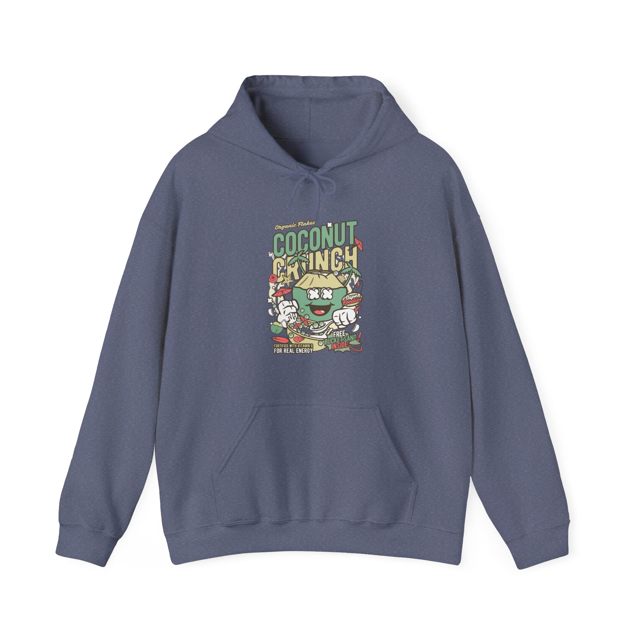 Coconut Crunch Unisex Heavy Blend Hooded Sweatshirt