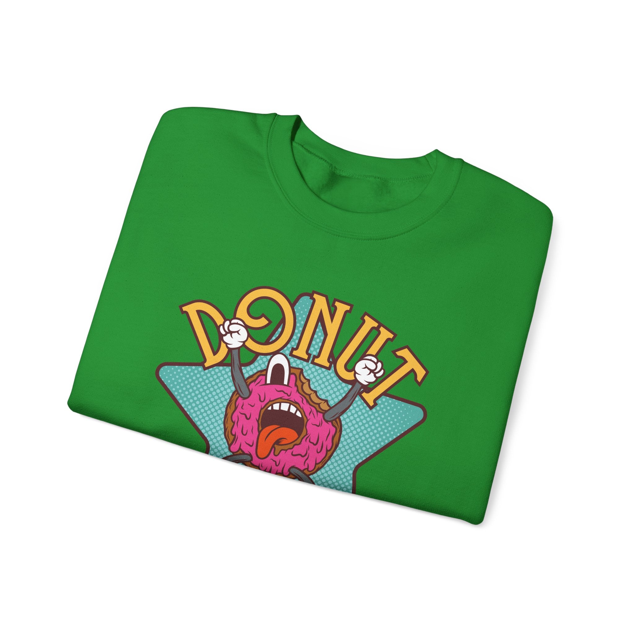 Donut Eat Me Unisex Heavy Blend Crewneck Sweatshirt for Ultimate Comfort