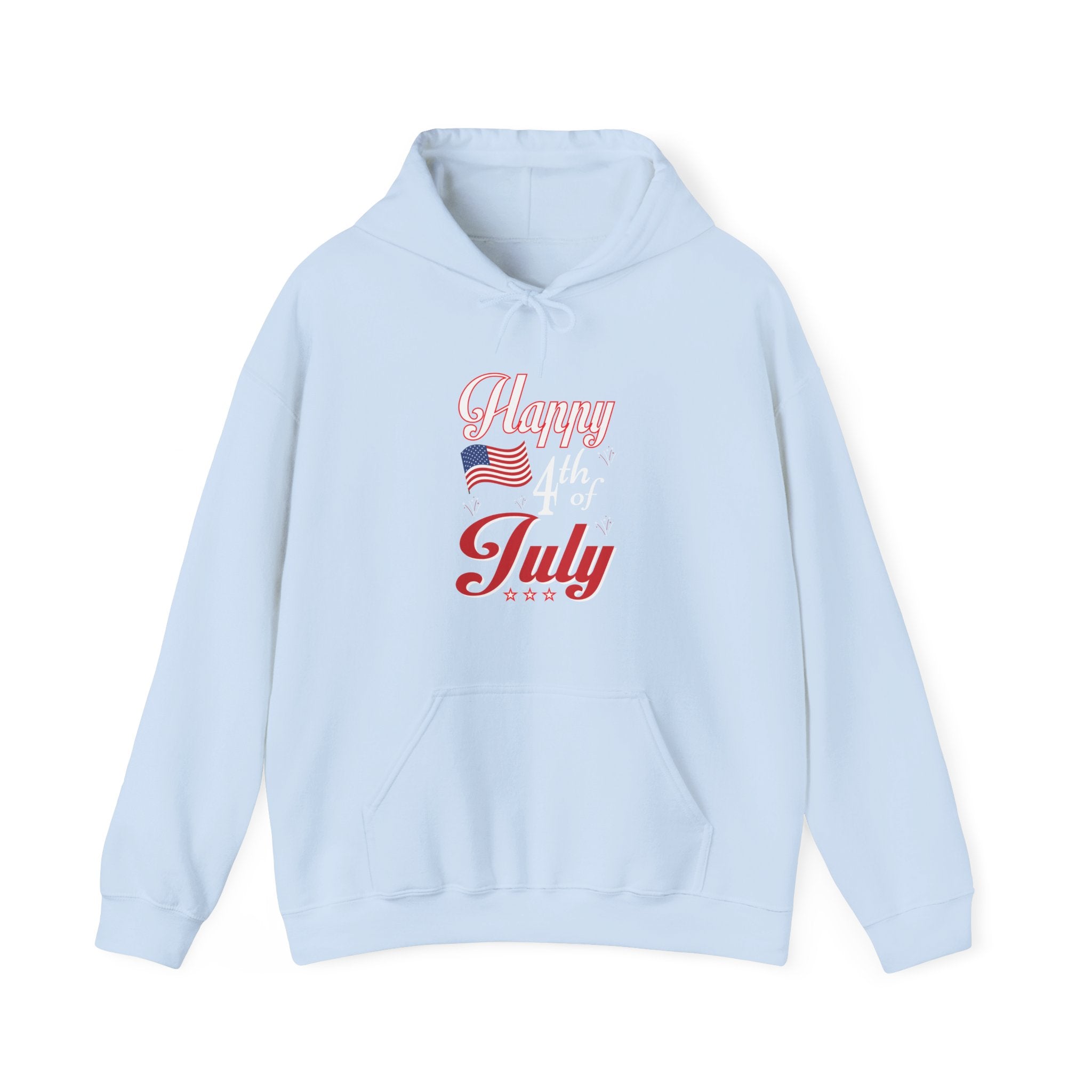 Happy 4th Of July Fireworks Unisex Heavy Blend Hooded Sweatshirt