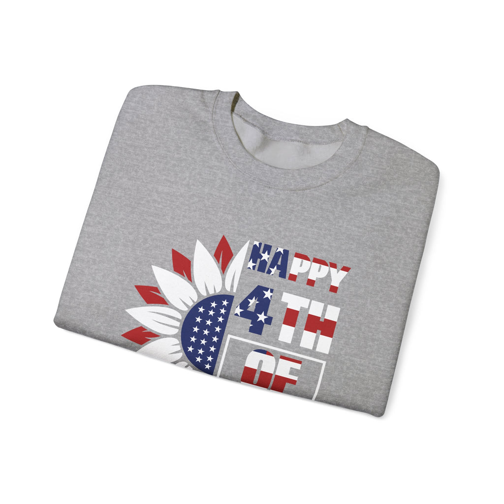 Happy 4th Of July Unisex Heavy Blend Crewneck Sweatshirt