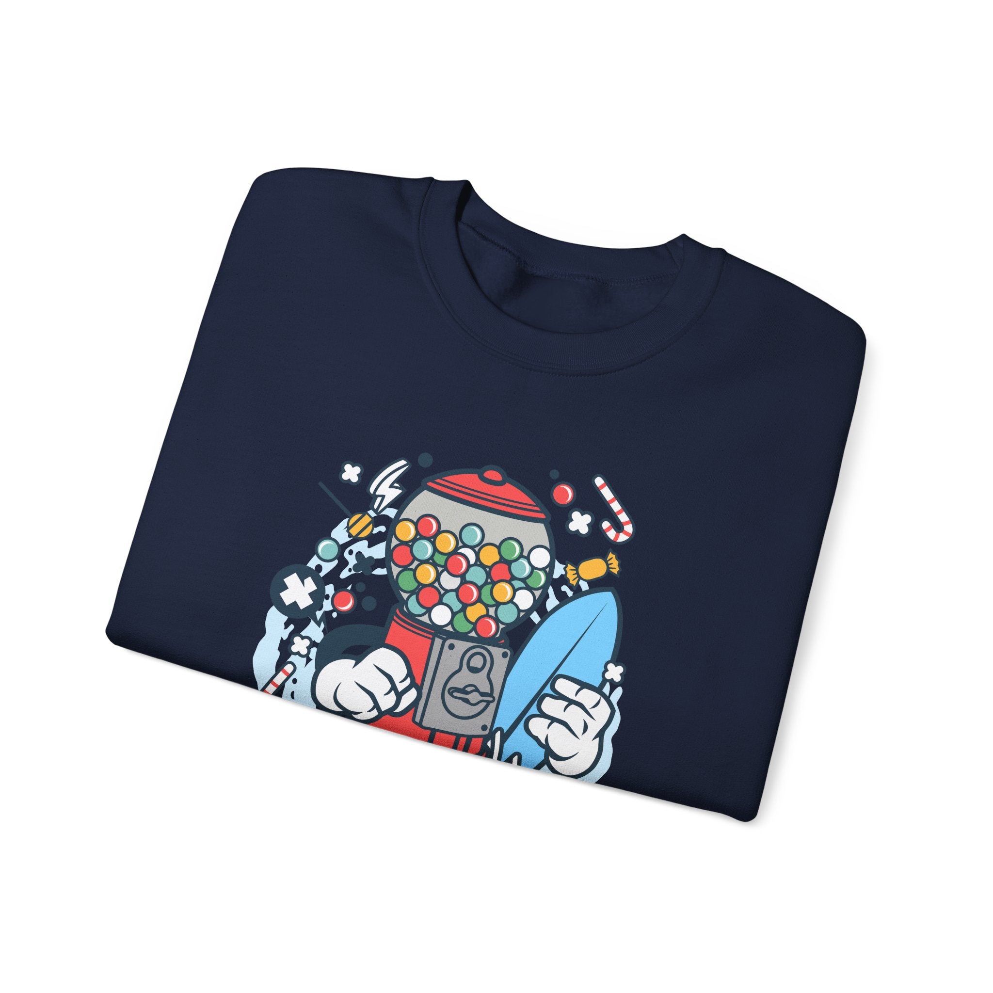 Candy Machine Surfer Unisex Heavy Blend Crewneck Sweatshirt