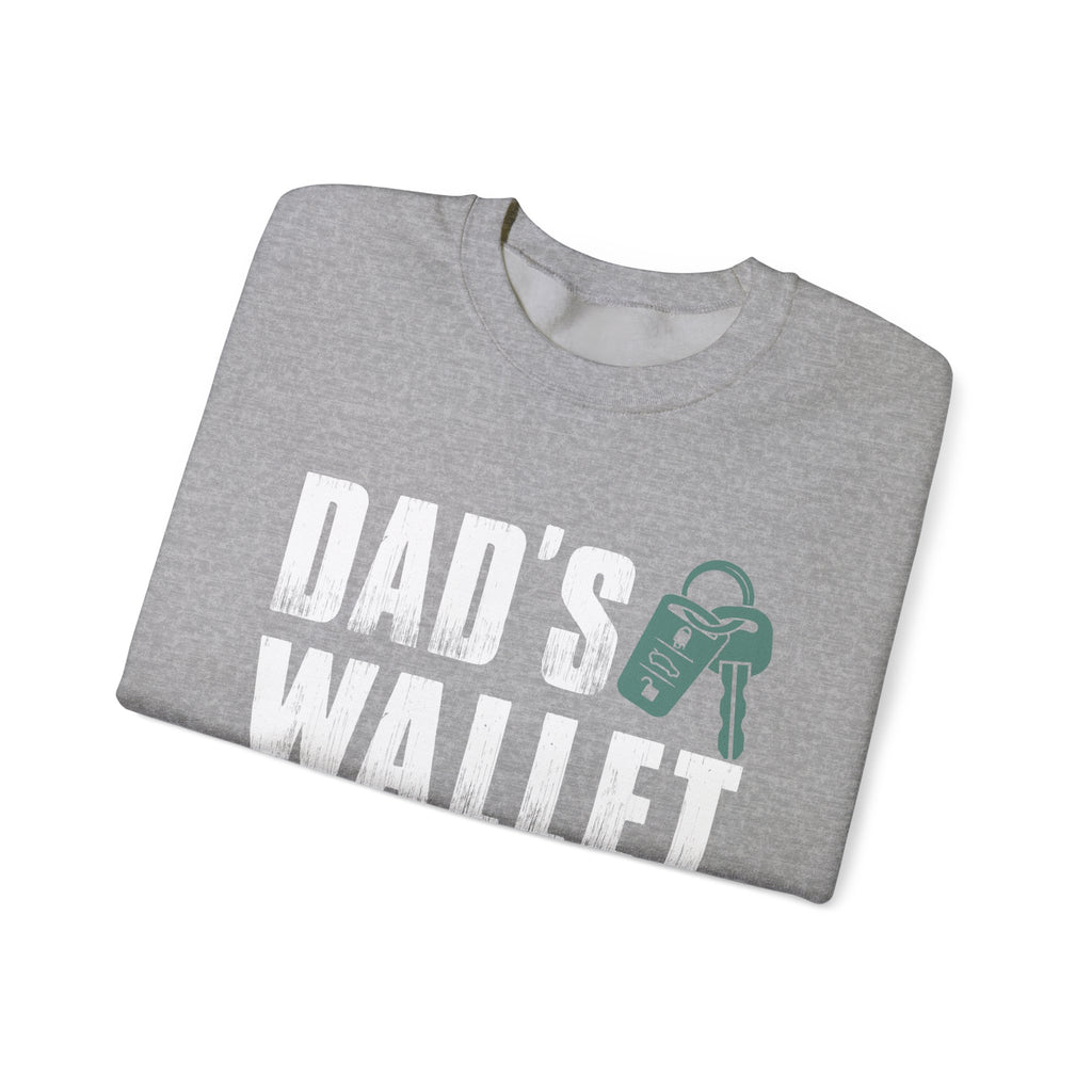 Dads Wallet Is Closed For The Day Unisex Heavy Blend Crewneck sweatshirt