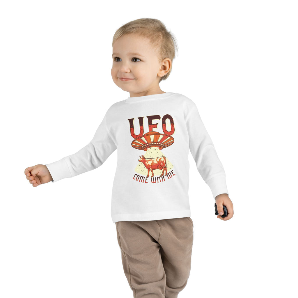 Custom Toddler Long Sleeve Tee 100 Percent Combed Ringspun Cotton