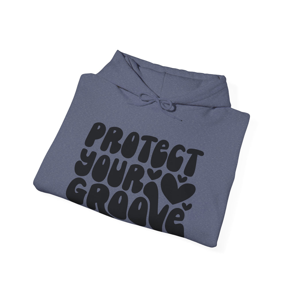 Protect Your Groove Unisex Heavy Blend Hooded Sweatshirt for Ultimate Comfort