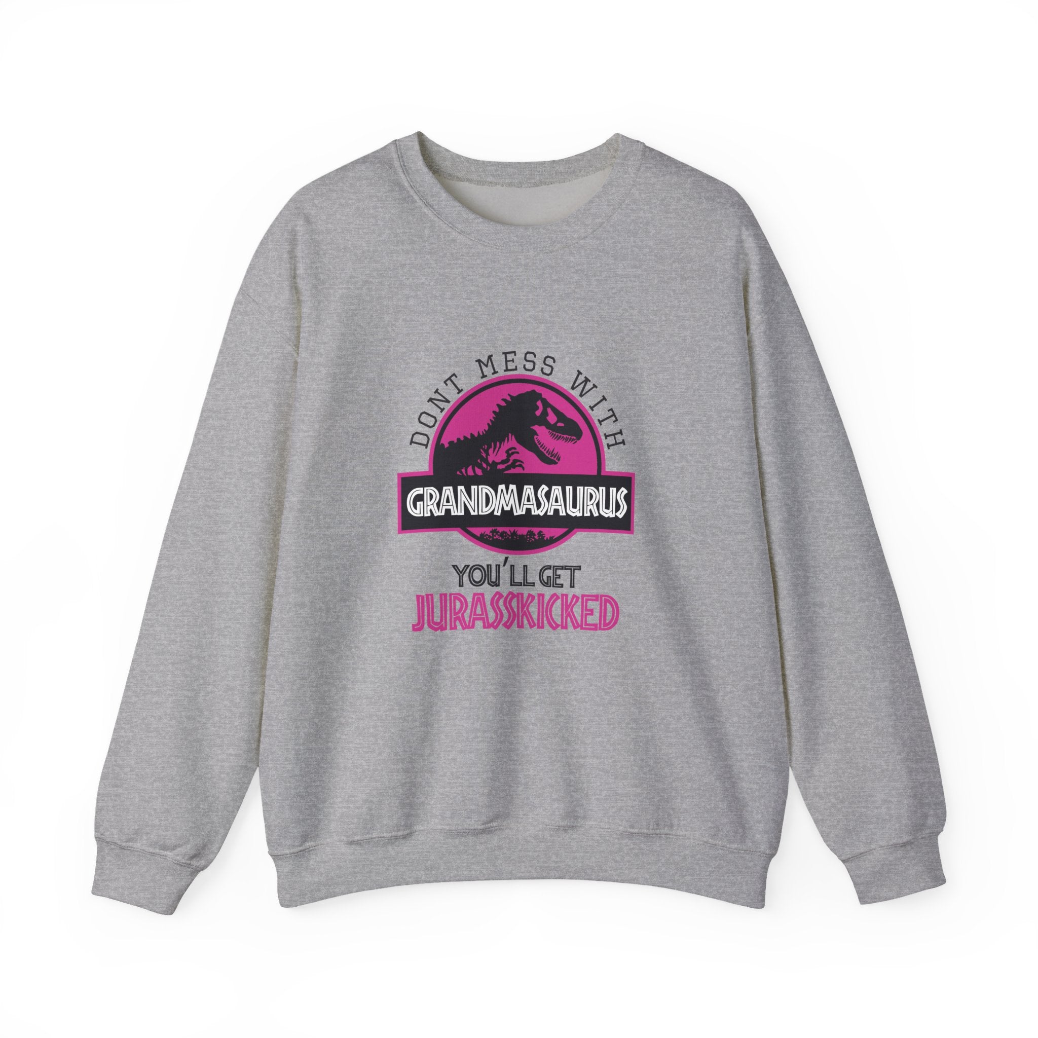 Dont Mess With Grandma Youll Get Jurasskicked Unisex Heavy Blend Crewneck Sweatshirt