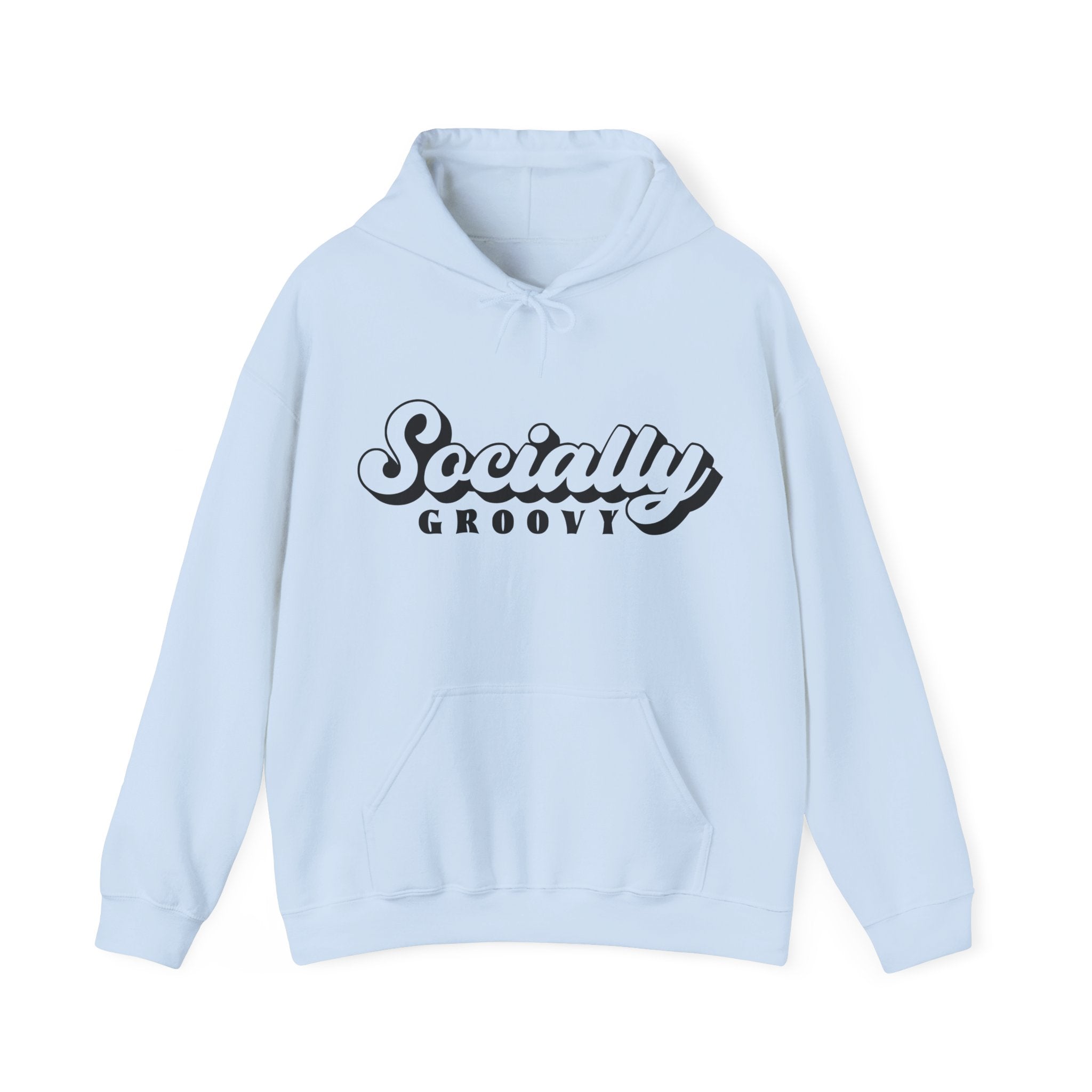 Socially Groovy Unisex Heavy Blend Hooded Sweatshirt for Ultimate Comfort