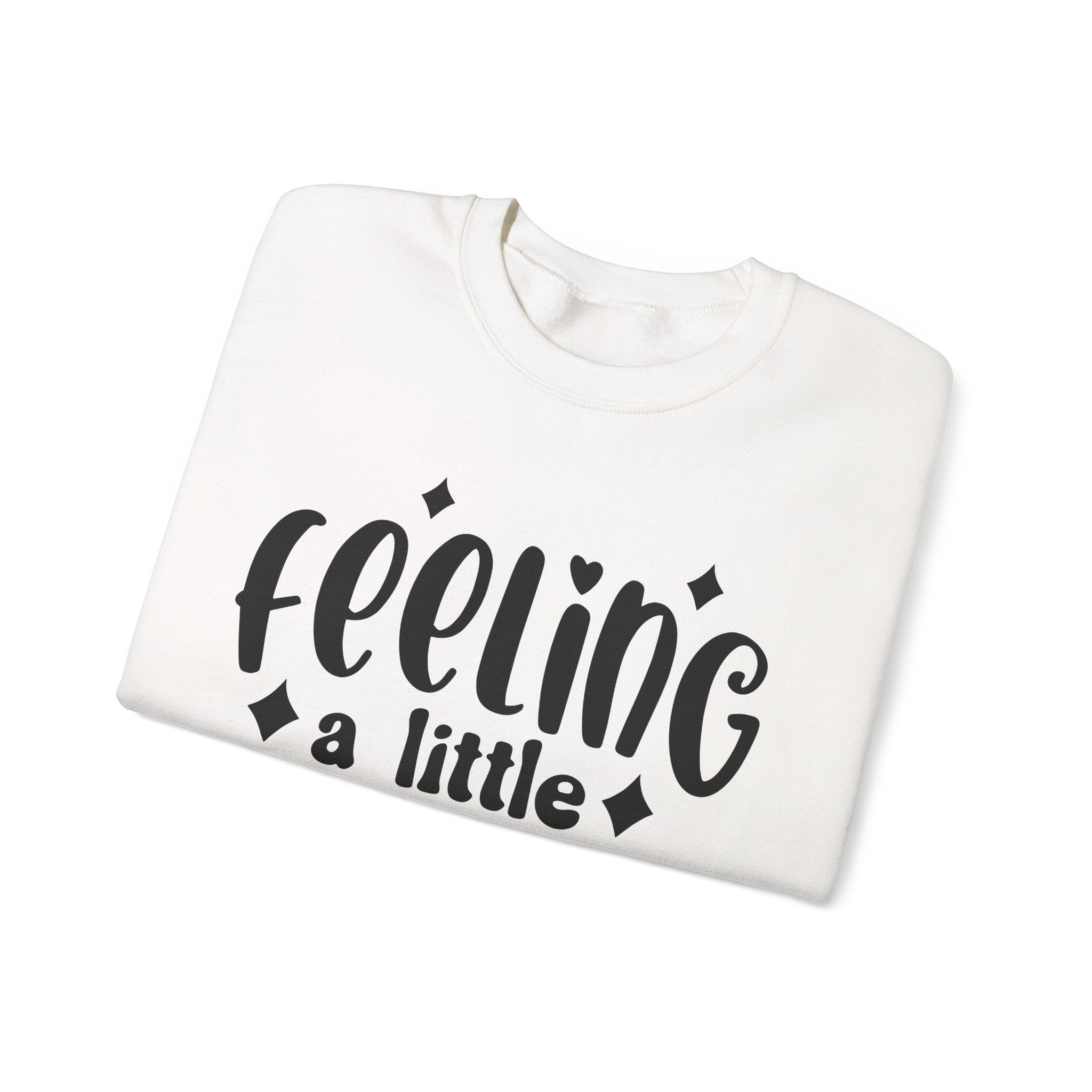 Feeling A Little Sharky Unisex Heavy Blend Crewneck Sweatshirt