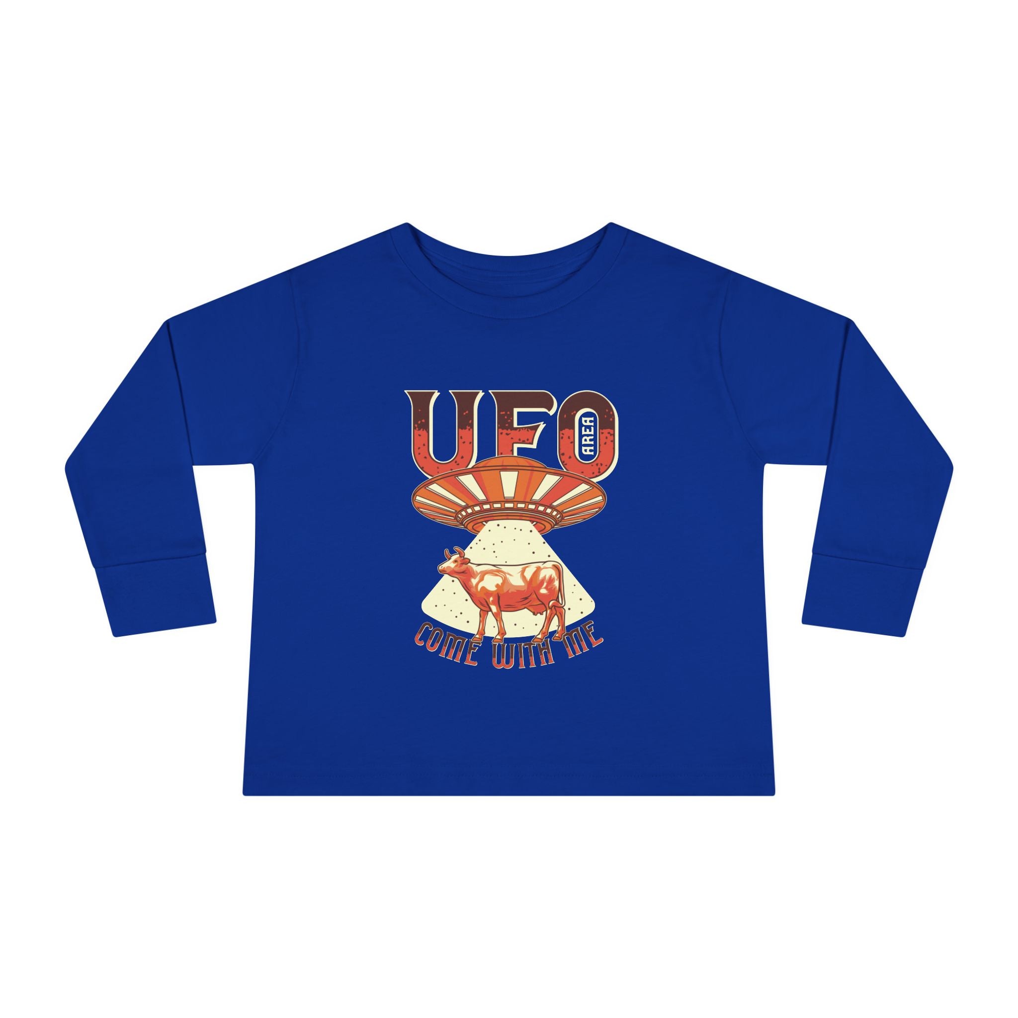 Custom Toddler Long Sleeve Tee 100 Percent Combed Ringspun Cotton