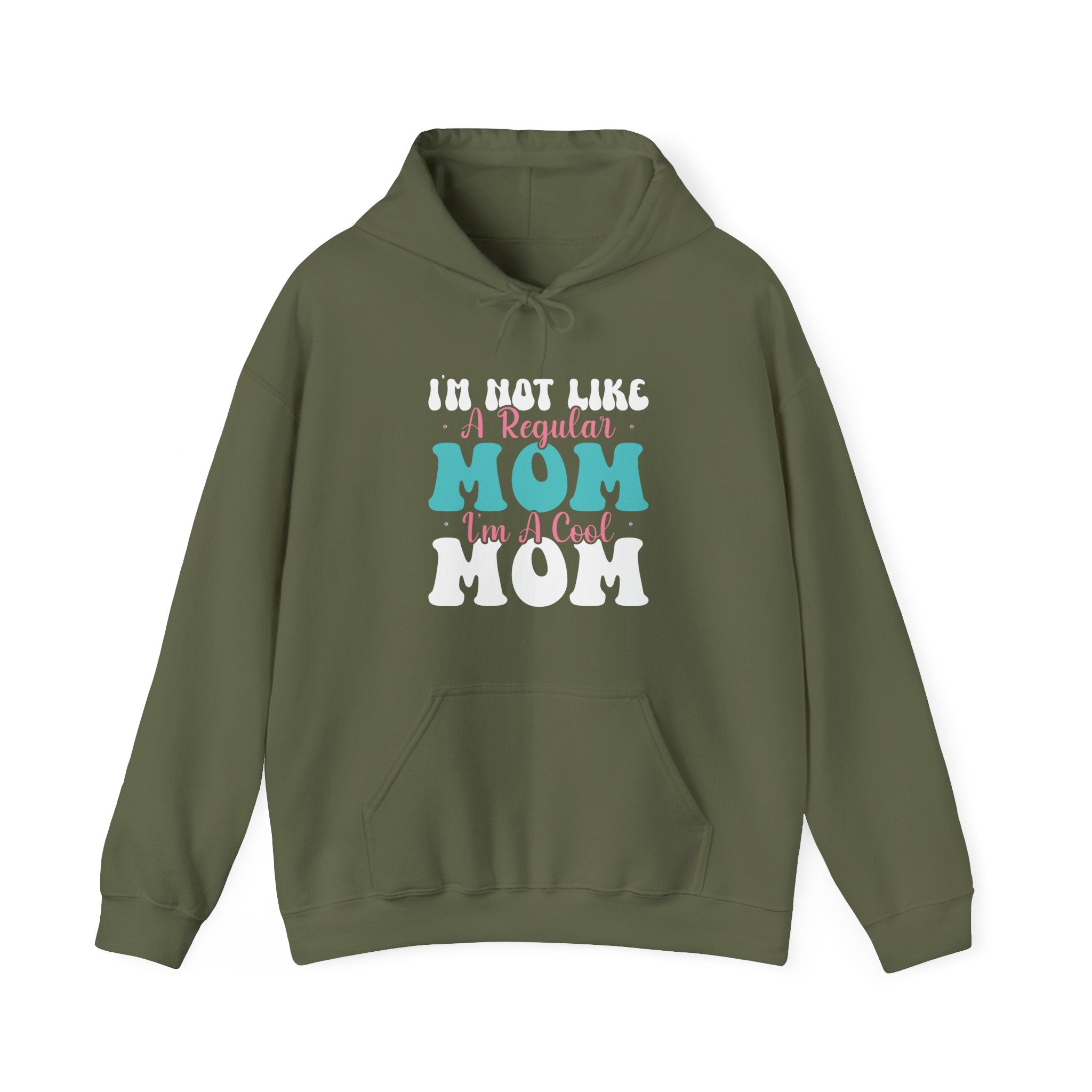Im Not Like A Regular Mom Im A Cool Mom Unisex Heavy Blend Hooded Sweatshirt