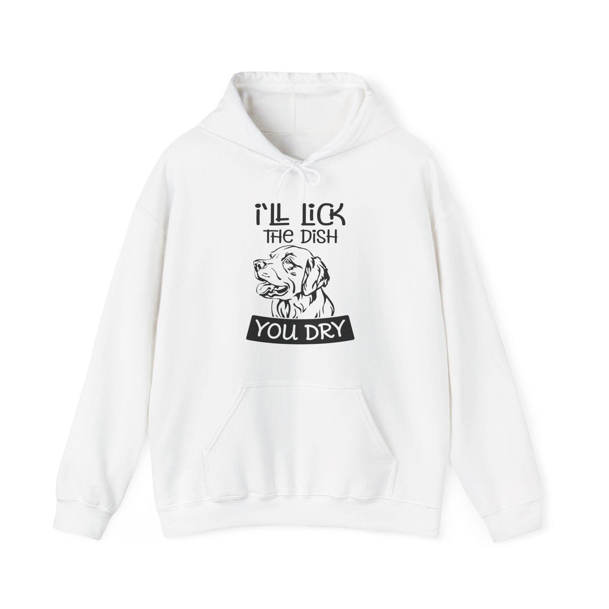 Ill Lick The Dish You Dry Unisex Heavy Blend Hooded Sweatshirt