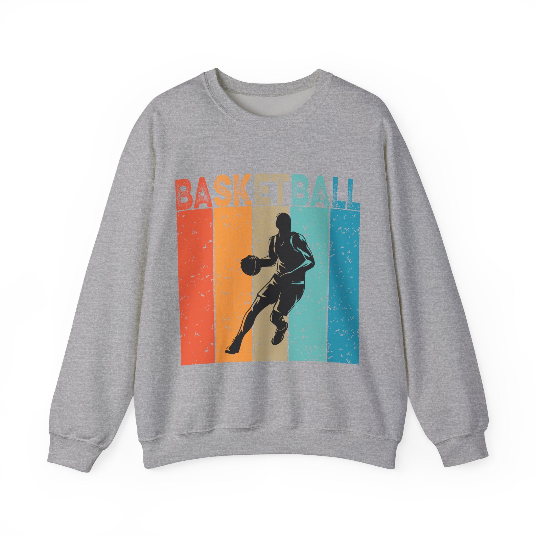 Basketball Man Unisex Heavy Blend Crewneck Sweatshirt for Ultimate Comfort