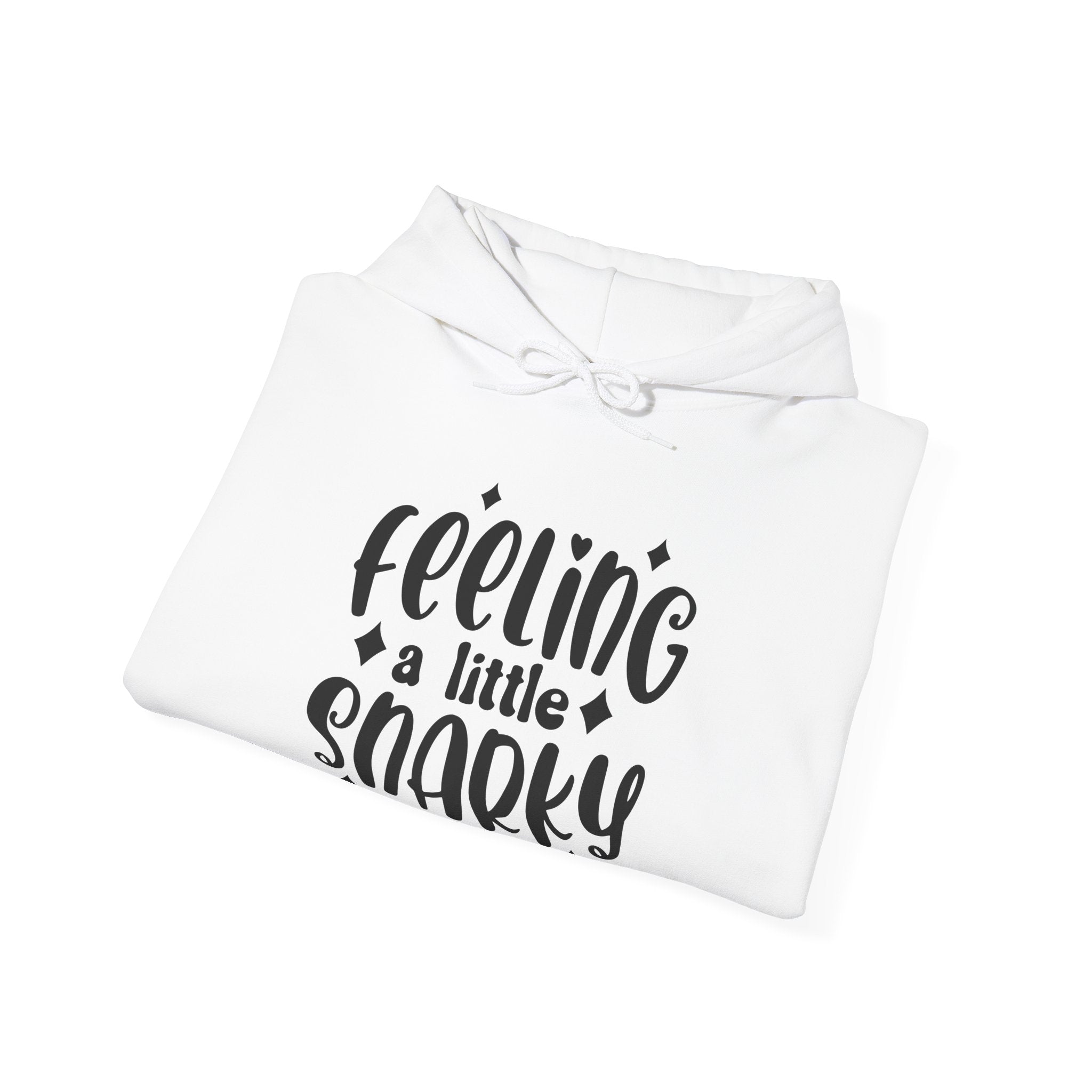 Feeling A Little Sharky Unisex Heavy Blend Hooded Sweatshirt for Ultimate Comfort