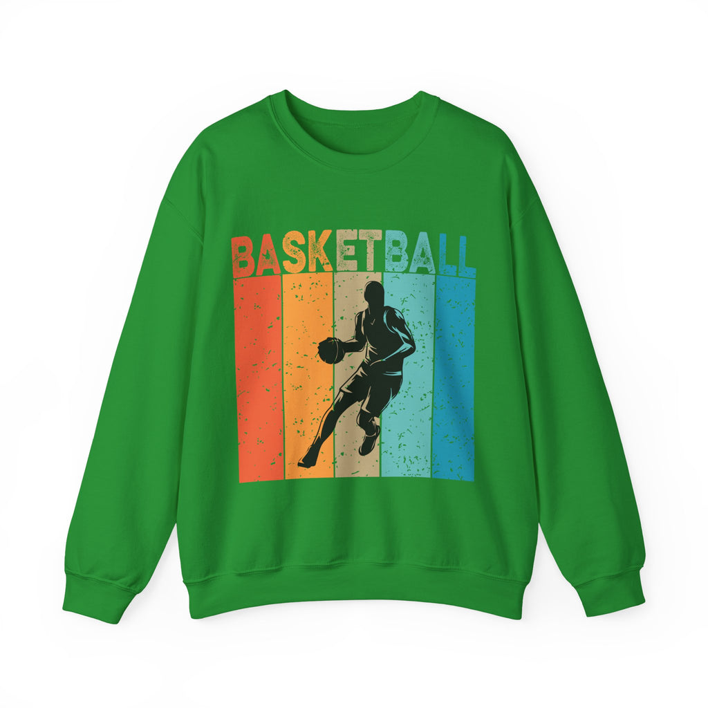 Basketball Man Unisex Heavy Blend Crewneck Sweatshirt for Ultimate Comfort