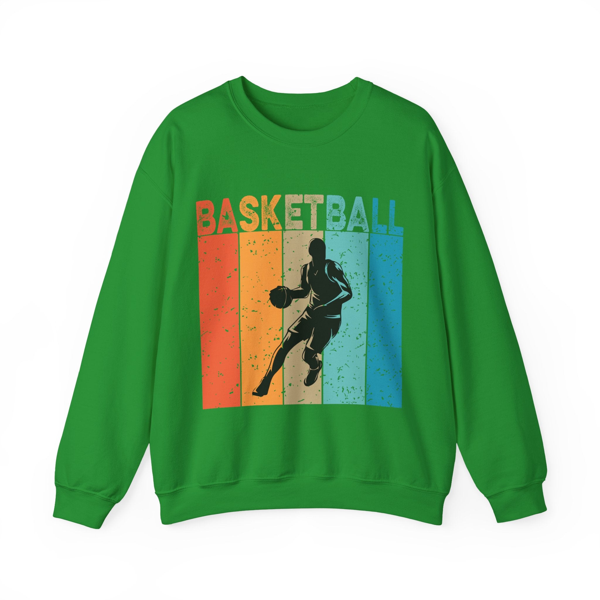 Basketball Man Unisex Heavy Blend Crewneck Sweatshirt for Ultimate Comfort