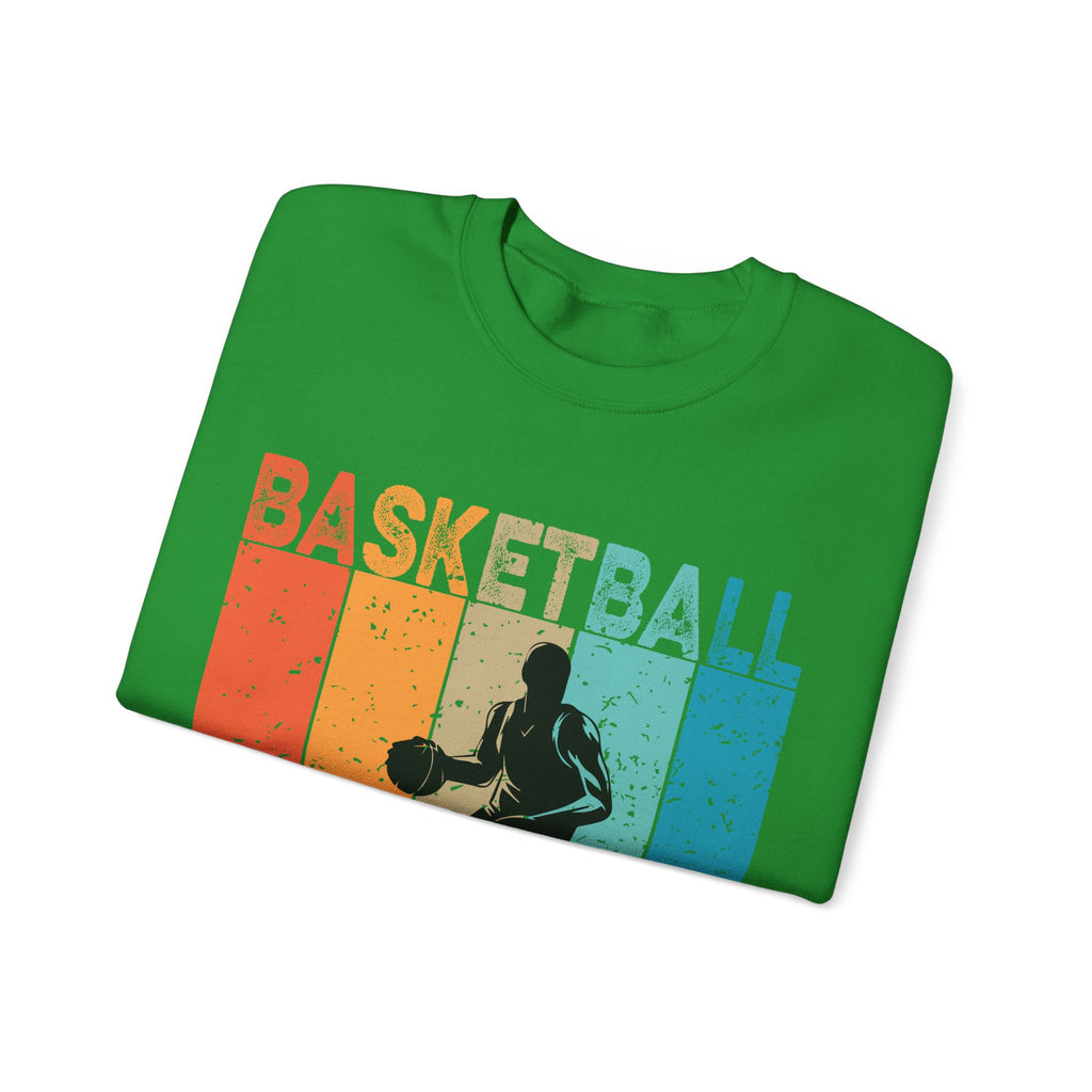Basketball Man Unisex Heavy Blend Crewneck Sweatshirt for Ultimate Comfort