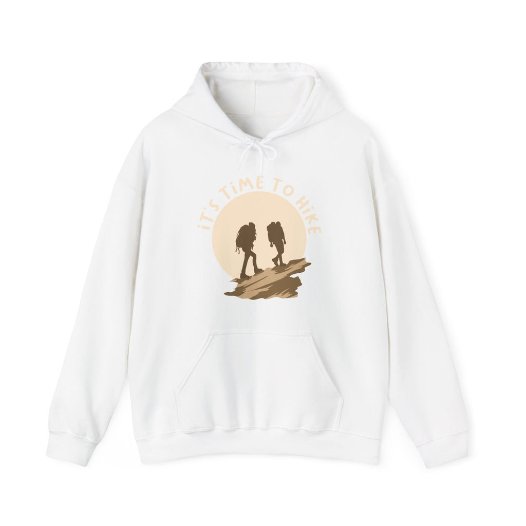 Its Time to Hike Unisex Heavy Blend Hooded Sweatshirt for Ultimate Comfort