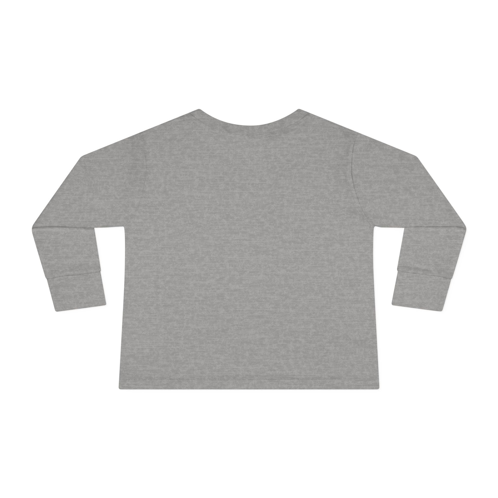 Custom Toddler Long Sleeve Tee 100 Percent Combed Ringspun Cotton