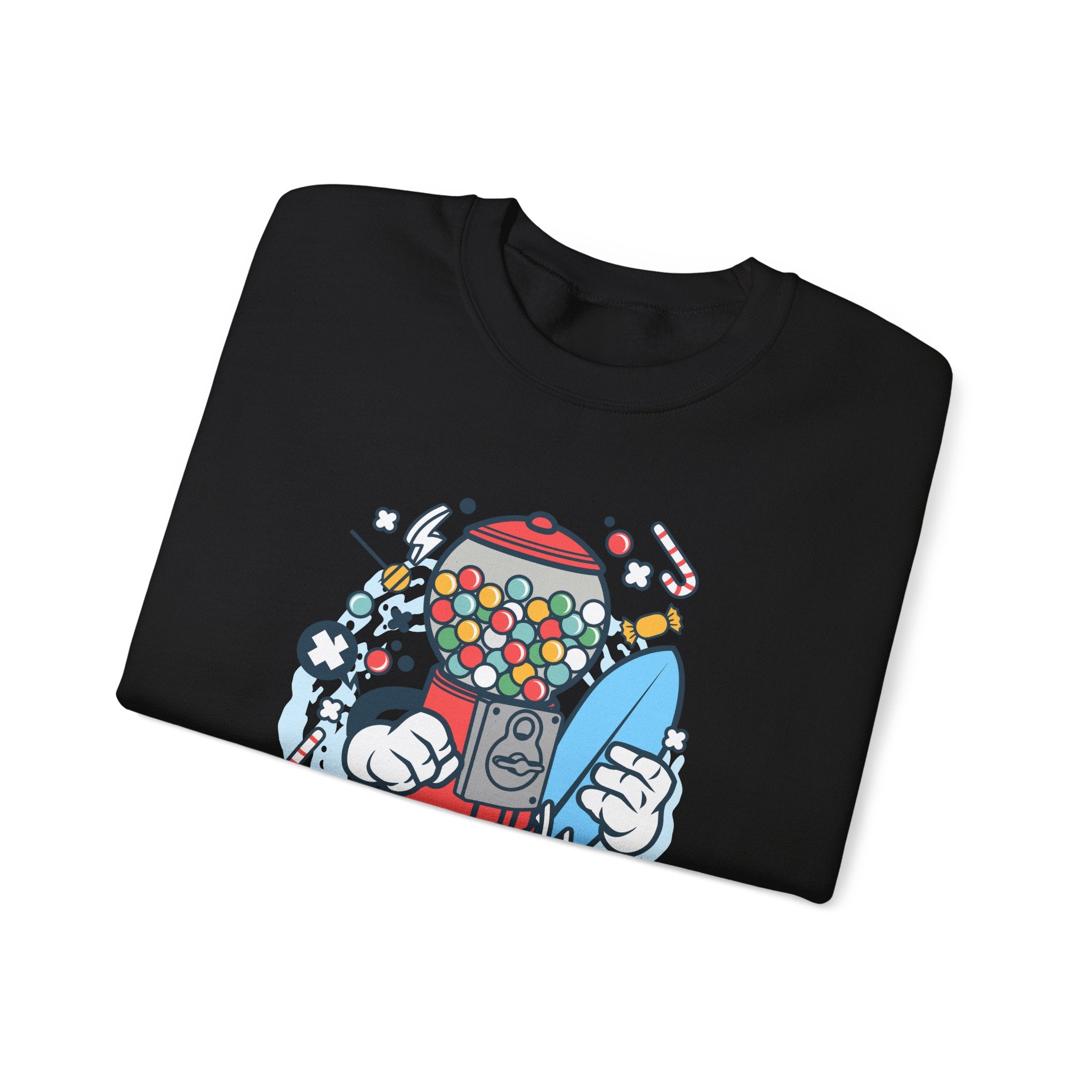 Candy Machine Surfer Unisex Heavy Blend Crewneck Sweatshirt