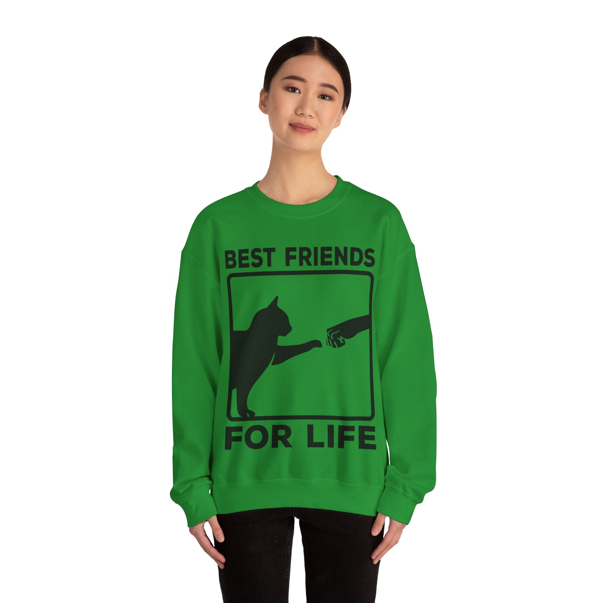 Best Friends For Life Unisex Heavy Blend Crewneck Sweatshirt