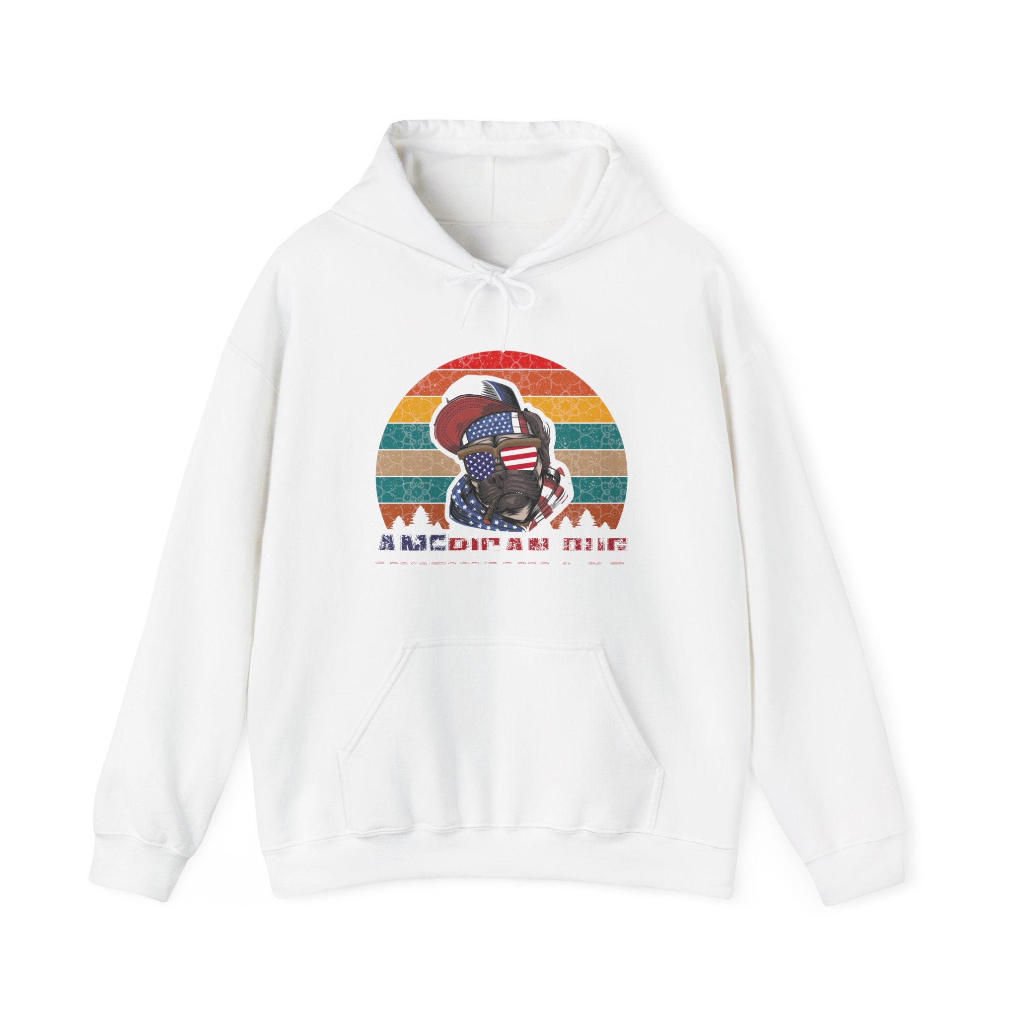 American Pug Unisex Heavy Blend Hooded Sweatshirt for Ultimate Comfort and Warmth