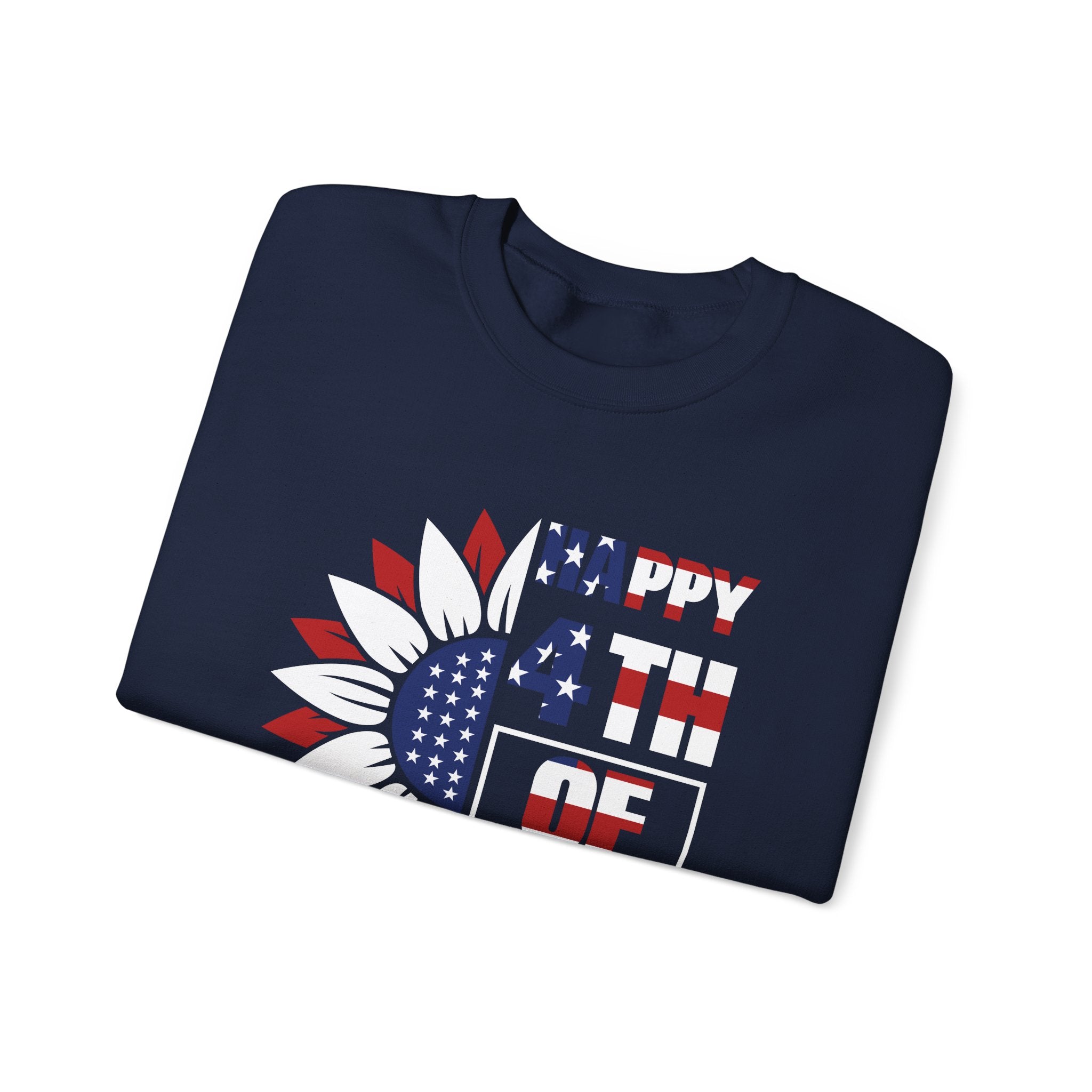 Happy 4th Of July Unisex Heavy Blend Crewneck Sweatshirt