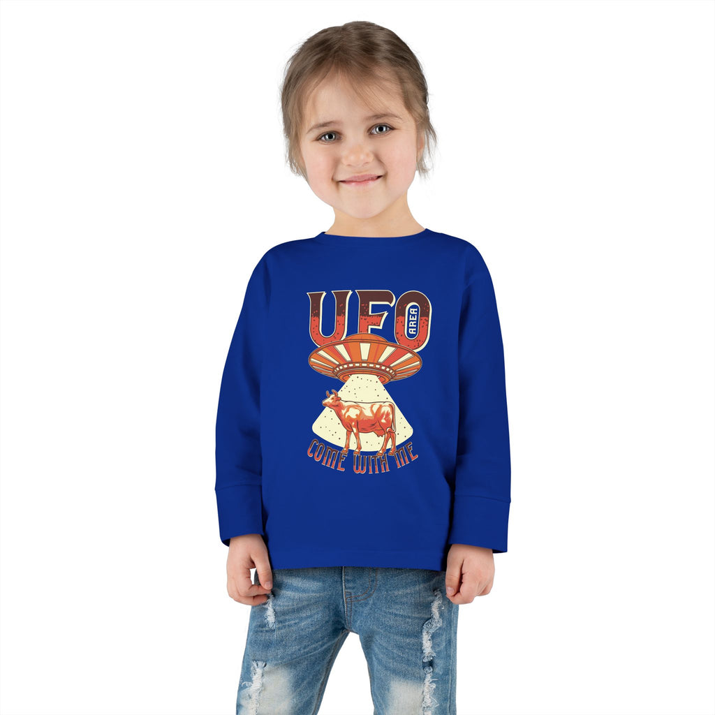 Custom Toddler Long Sleeve Tee 100 Percent Combed Ringspun Cotton