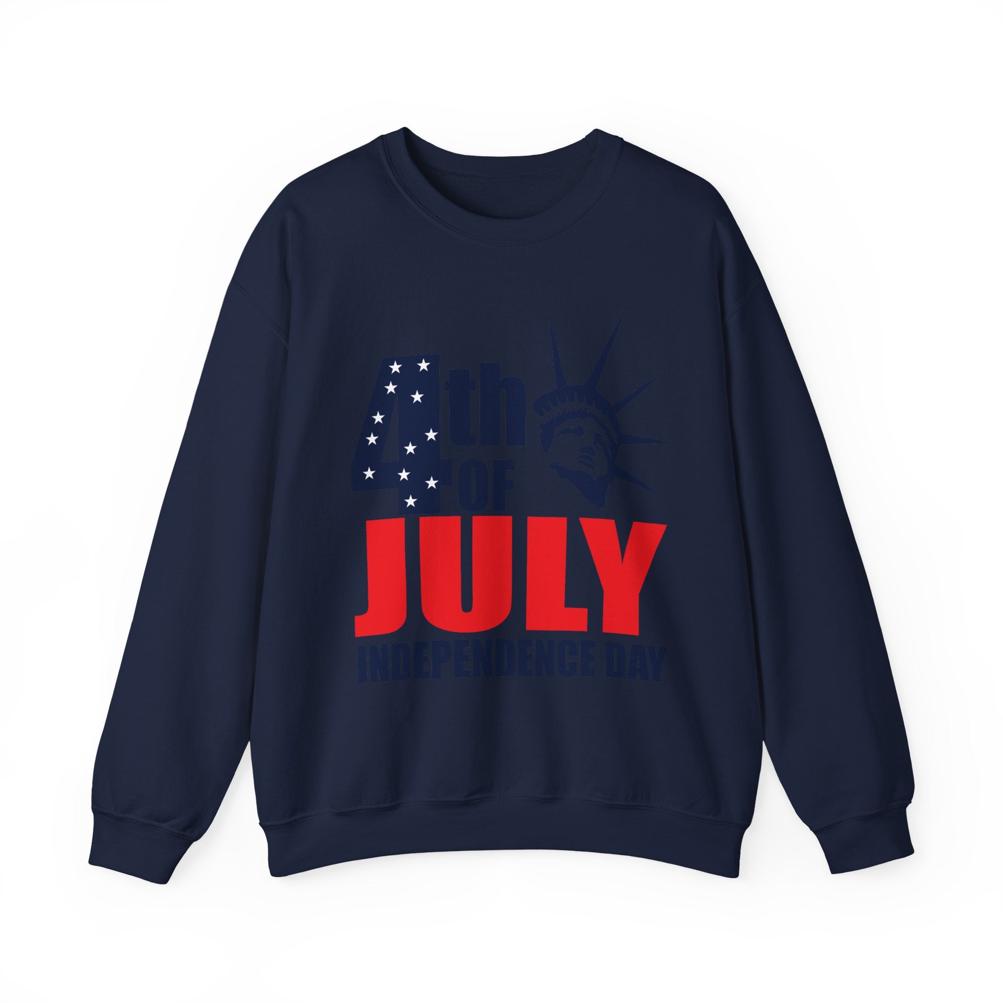4th Of July V2 Unisex Heavy Blend Crewneck Sweatshirt